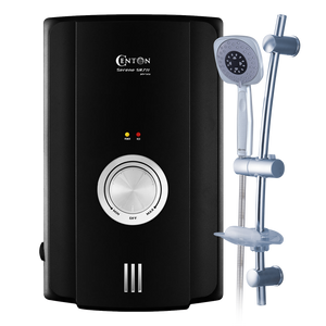 CENTON Serene Instant Shower Water Heater + Handset | Matte Black (Upgraded)