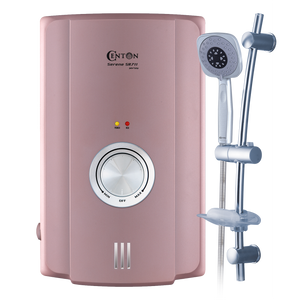 CENTON Serene Instant Shower Water Heater + Handset | Rose Gold (Upgraded)