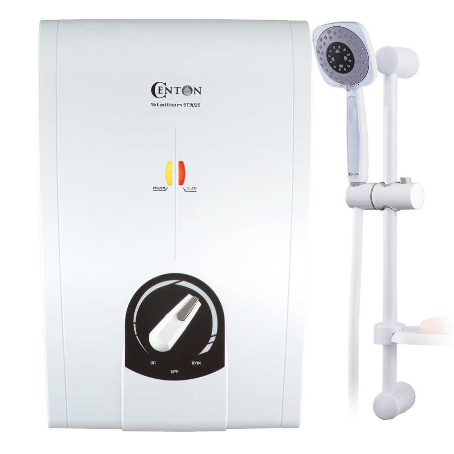 CENTON Stallion Instant Shower Water Heater | White